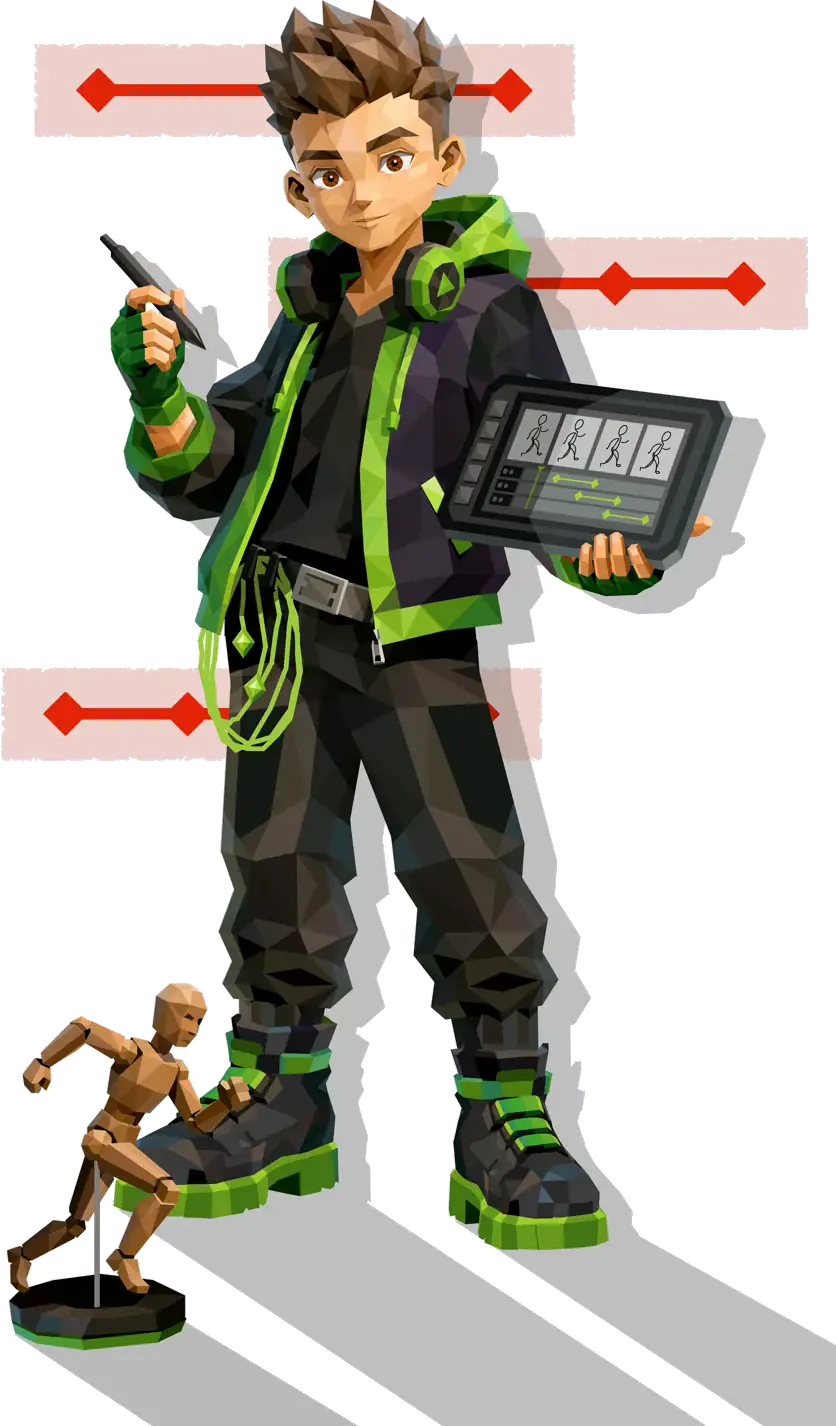 Animator character
